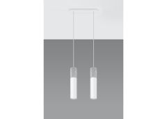 Laelamp Borgio, valge/hall
