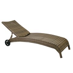 Lamamistool WICKER, cappuccino