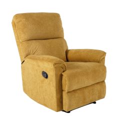 Tugitool recliner GUSTAV, tumekollane