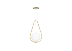 Laelamp Glam, kuld/valge