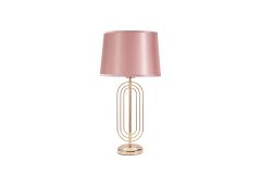 Laualamp Glam, kuld/roosa