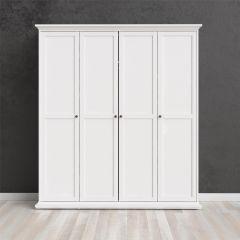 Riidekapp Paris, 75354 valge