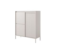 Kõrge kummut Senso A 123cm, Beež