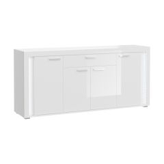 Kummut Skylight, 182x84x42,Valge kõrgläige