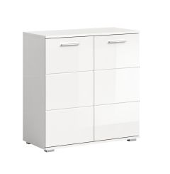Kummut Prego, 80x83x37,Valge kõrgläige