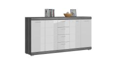 Kummut Scout, 165x85x37,Valge kõrgläige