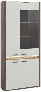 Vitriinkapp Falcona, 82x198x37,Nox oak