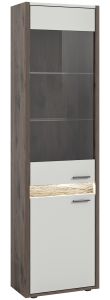 Vitriinkapp Falcona, 198x51x37,Nox oak