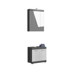 Vannitoakomplekt Scout, 60x191x34,Valge kõrgläige