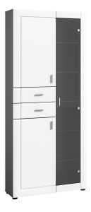 Vitriinkapp Lago, 80x194x34,Hall