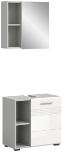 Vannitoakomplekt Copa, 60x190x32,Valge kõrgläige