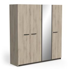 Riidekapp Watson 178cm, watford/kronbergi tamm