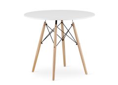 Söögilaud Todi Ø90 cm, valge