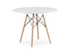 Söögilaud Todi Ø100 cm, valge
