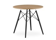 Söögilaud Todi Ø80 cm, meevärvi tamm