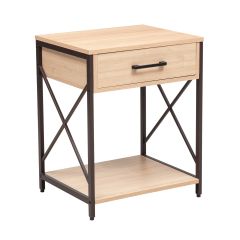 Abilaud/öökapp HEDVIG 48x40xH60cm, saar/