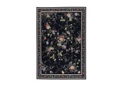 Vaip Flomi Sagrini 70x120 cm, must