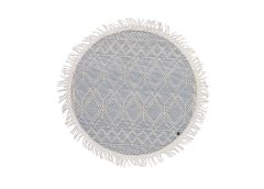 Vaip Tom Tailor Colored Macrame Ø140 cm, sinine