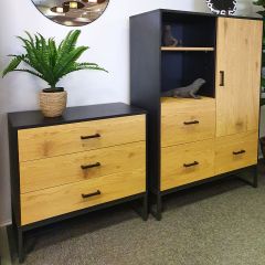 Kummut  AMSTERDAM 100x40xH140cm