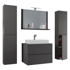 Vannitoakomplekt Lendas M kappidega 80cm 