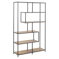 Riiul SEAFORD 114x35xH185cm, tamm