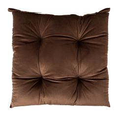Toolipadi VELVET 40x40cm, pruun