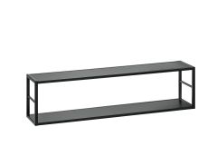 Riiul Switch 120 cm, must