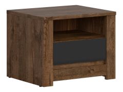 Öökapp Ruso S407-KOM1S, 54,5x45,5xK43,5 cm, must matt
