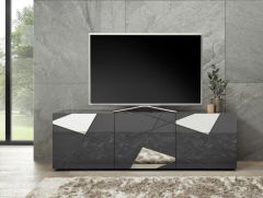 Kummut Vittoria, 181x42xK57 cm, antratsiit läige