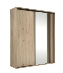 Lükandustega riidekapp Cali C-14, 179x60xK216 cm