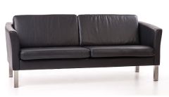 Diivan Boss 3-ne, 205x84xK81 cm, nahk-kunstnahk