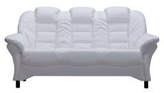 Diivan Senator 3, 195x93xK90 cm, valge kunstnahk