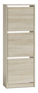 Jalatsikapp Betsi 3, 49x28xK136 cm, sonoma tamm