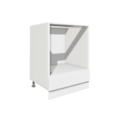Köögi valamukapp sahtliga D1Z M-80, 80x50xK82 cm, valge