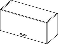 Köögi seinakapp Elin WO 8-36, 80x32xK36 cm