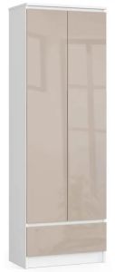 Kappriiul R60 CLP 2D1SZ, 60x35xK180 cm, cappuccino läikega