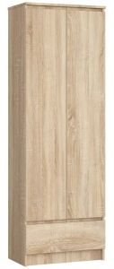 Kappriiul R60 CLP 2D1SZ, 60x35xK180 cm, sonoma tamm