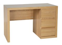 Kirjutuslaud BR401, 120x60xK80 cm, pöök, naturaalne