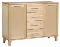 Kummut Elina 33-2, 121x41xK90 cm,  topelt valgendatud