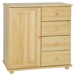 Kummut KD100, 100x47xK100 cm, mänd, värvivalik