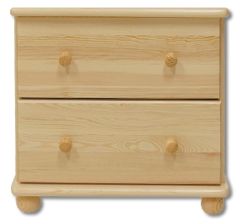 Kummut KD103, 55x47xK55 cm, mänd, naturaalne
