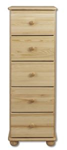 Kummut KD116, 40x47xK122 cm, mänd, värvivalik