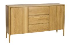 Kummut KD330, 160x43xK95 cm, tamm, värvivalik