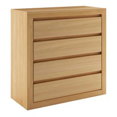 Kummut KD403, 90x41xK90 cm, pöök, naturaalne