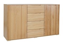Kummut KD422, 150x41xK88 cm, pöök, naturaalne