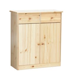 Kummut Mario 5, 78x35xH89 cm, mänd, naturaalne
