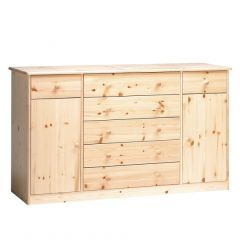 Kummut Mario 9, 151x48xH89 cm, mänd, naturaalne