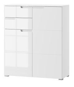 Kummut Selene 07, 100x40xK119 cm, valge