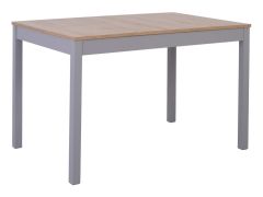 Pikendatav söögilaud Salga ST006-STO, 120-160x80xK76 cm, artisan tamm +hall