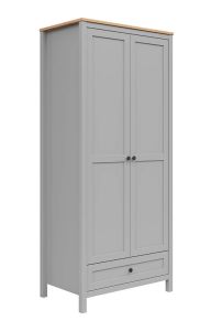 Riidekapp Salga S615-SZF2D1S, 89,5x54,5xK202,5 cm